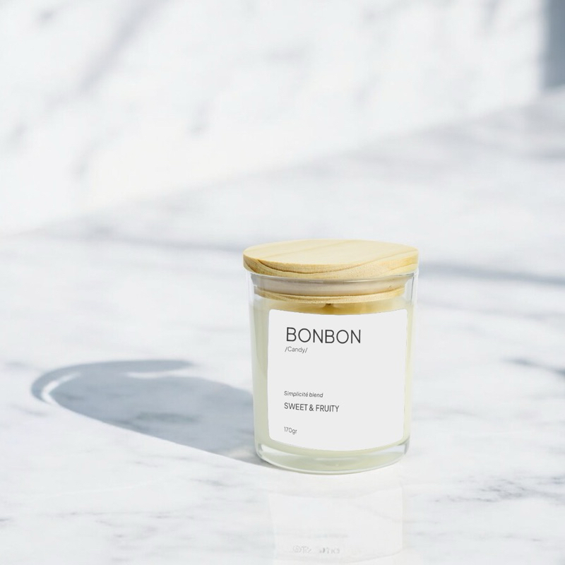 NẾN THƠM SIMPLICITÉ BLEND 170G MÙI HƯƠNG BONBON CHÍNH HÃNG