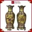 Bình Hoa Đồng Dát Điểm - Đồng Hun Cao Cấp - Cửu Diệu Thiên - FG001