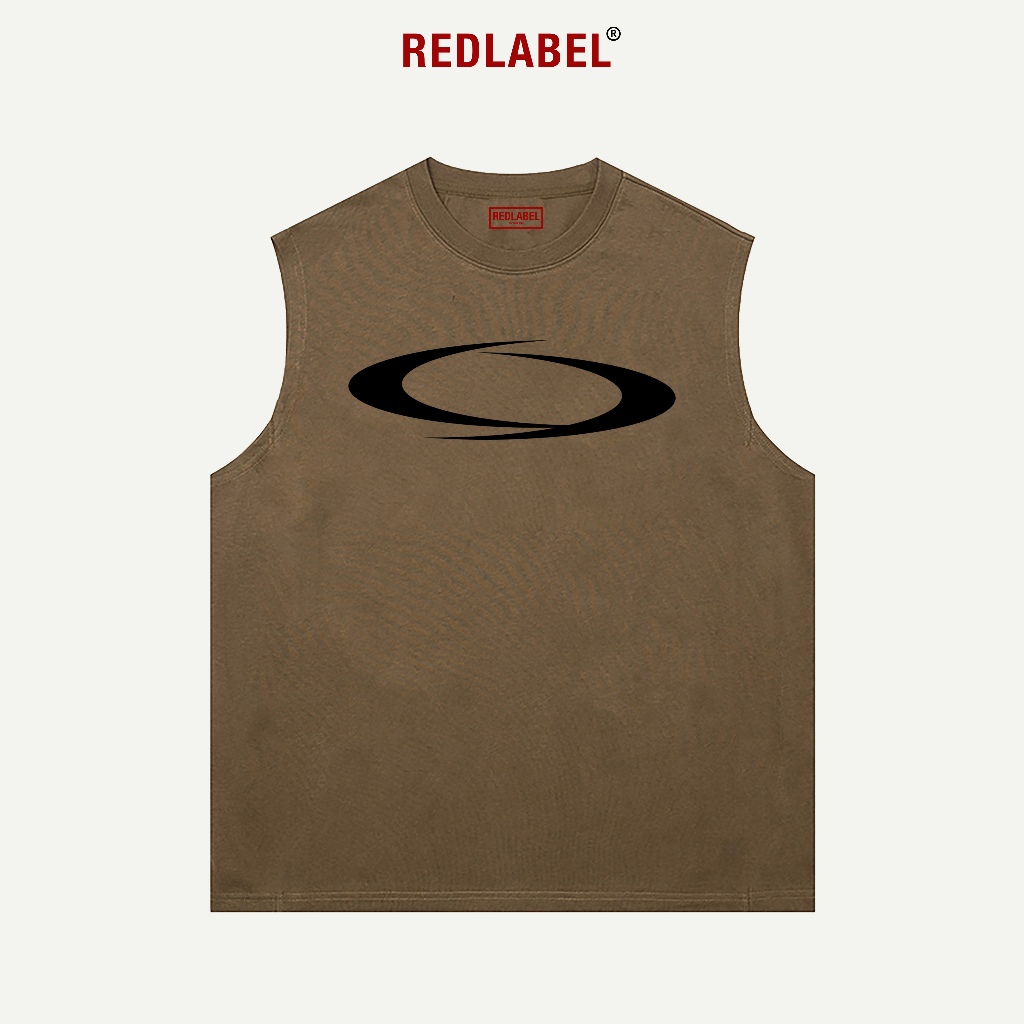 Áo Tank Top Nam Nữ RedLabel In Họa Tiết CIRCLE, Áo Ba Lỗ Sát Nách Nam Nữ Cotton Cá Tính TT52