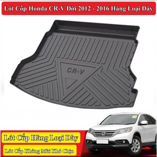 ( Loại Dày ) Lót Cốp Honda CR-V Đời 2012-2016 Thảm cốp Sau Không Mùi Khó Chịu