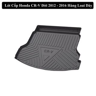 ( Loại Dày ) Lót Cốp Honda CR-V Đời 2012-2016 Thảm cốp Sau Không Mùi Khó Chịu