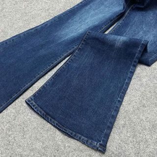 Quần Jean bigsize nữ ống loe cạp cao tôn dáng basic dễ phối đồ che khuyết điểm cho nàng chuppy 50 - 92 Kg - Q542+Q545
