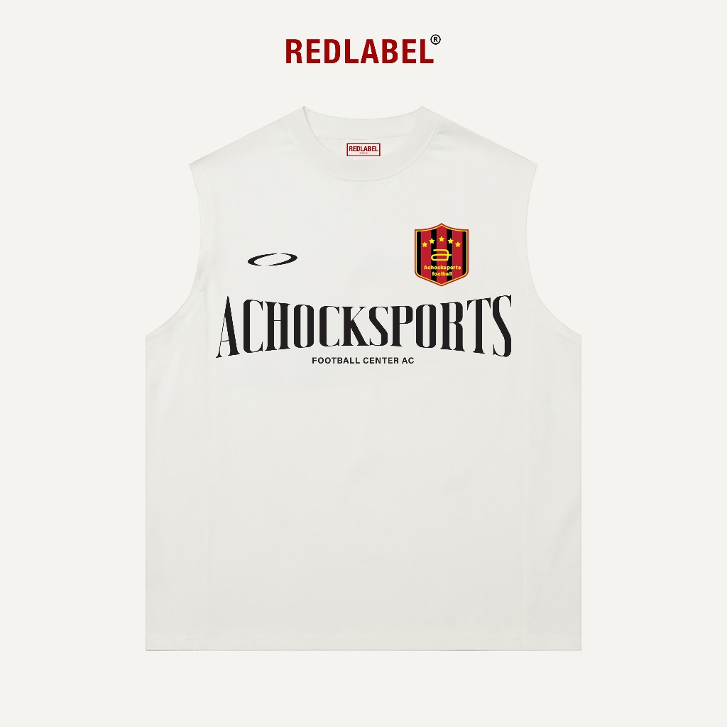 Áo Ba Lỗ Thể Thao Nam Nữ RedLabel In Họa Tiết "ACHOCK", Áo Tanktop Thể Thao Nam Nữ Cotton Cá Tính TT55
