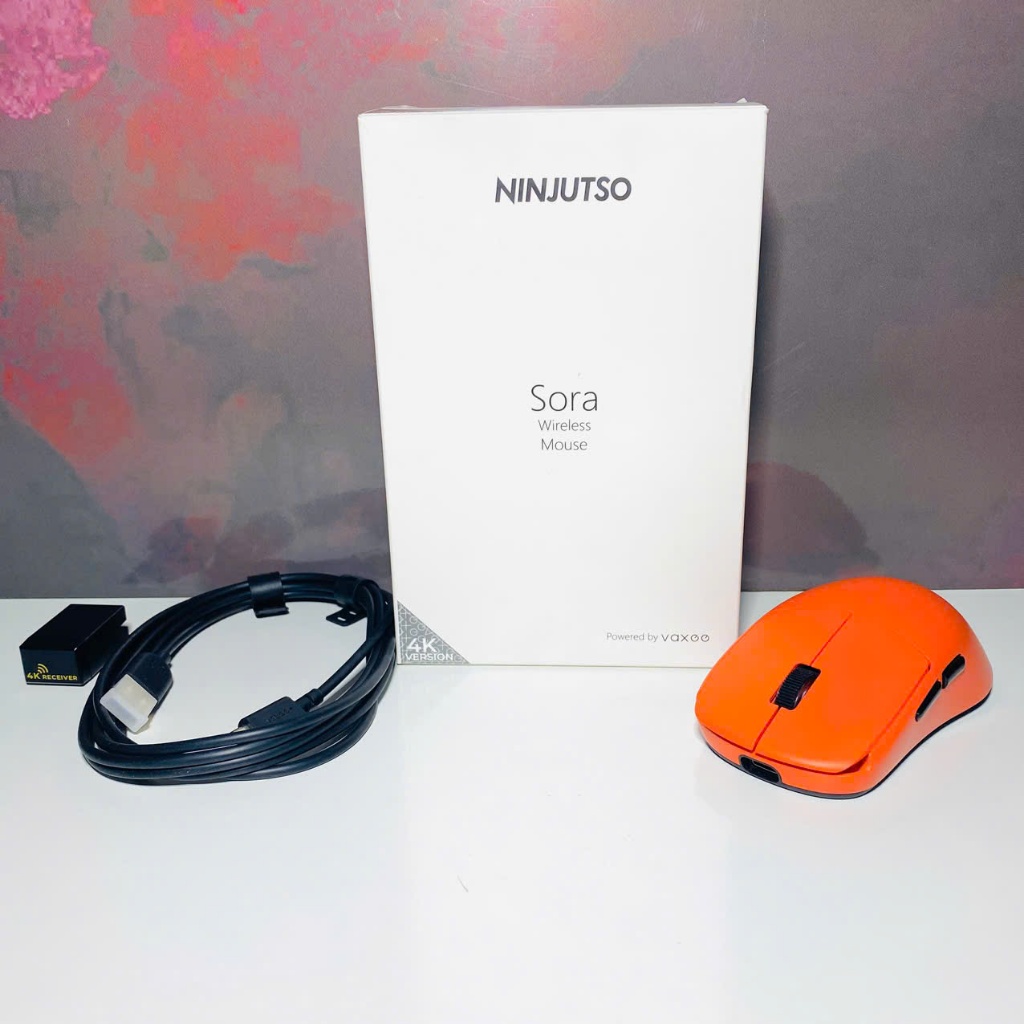 Vaxee x Ninjutso Sora 4K Black（世界の Vaxee x Ninjutso Sora