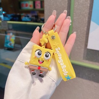 Móc khóa SpongeBob 3D siêu đáng yêu - SpongeBob, Patrick, Squidward, Sandy, bọt biển