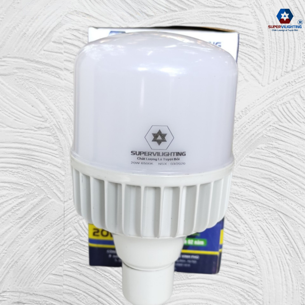 Ảnh Bóng đèn led tiết kiệm điện buld trụ 30w trụ nhôm siêu sáng bảo hành 24 tháng 3