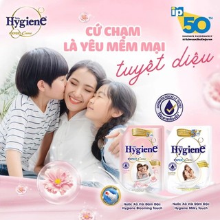 Nước xả vải Hygiene đậm đặc túi 1150ML hương ngàn hoa top 1 Thái Lan