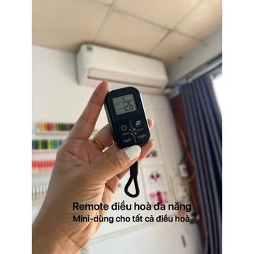 Hàng Chính Hãng)Điều khiển điều hòa Mini đa năng - Dùng cho các dòng điều hòa