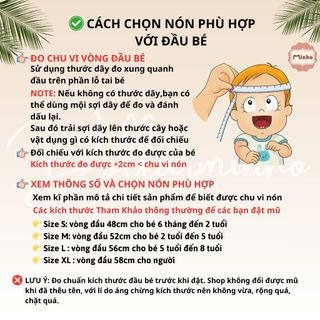 Mũ Bucket Thêu Tên Cho Bé 6 Tháng - 2 Tuổi, Che Nắng, Cotton Thoáng Mát, Họa Tiết Cute, Siêu Xinh
