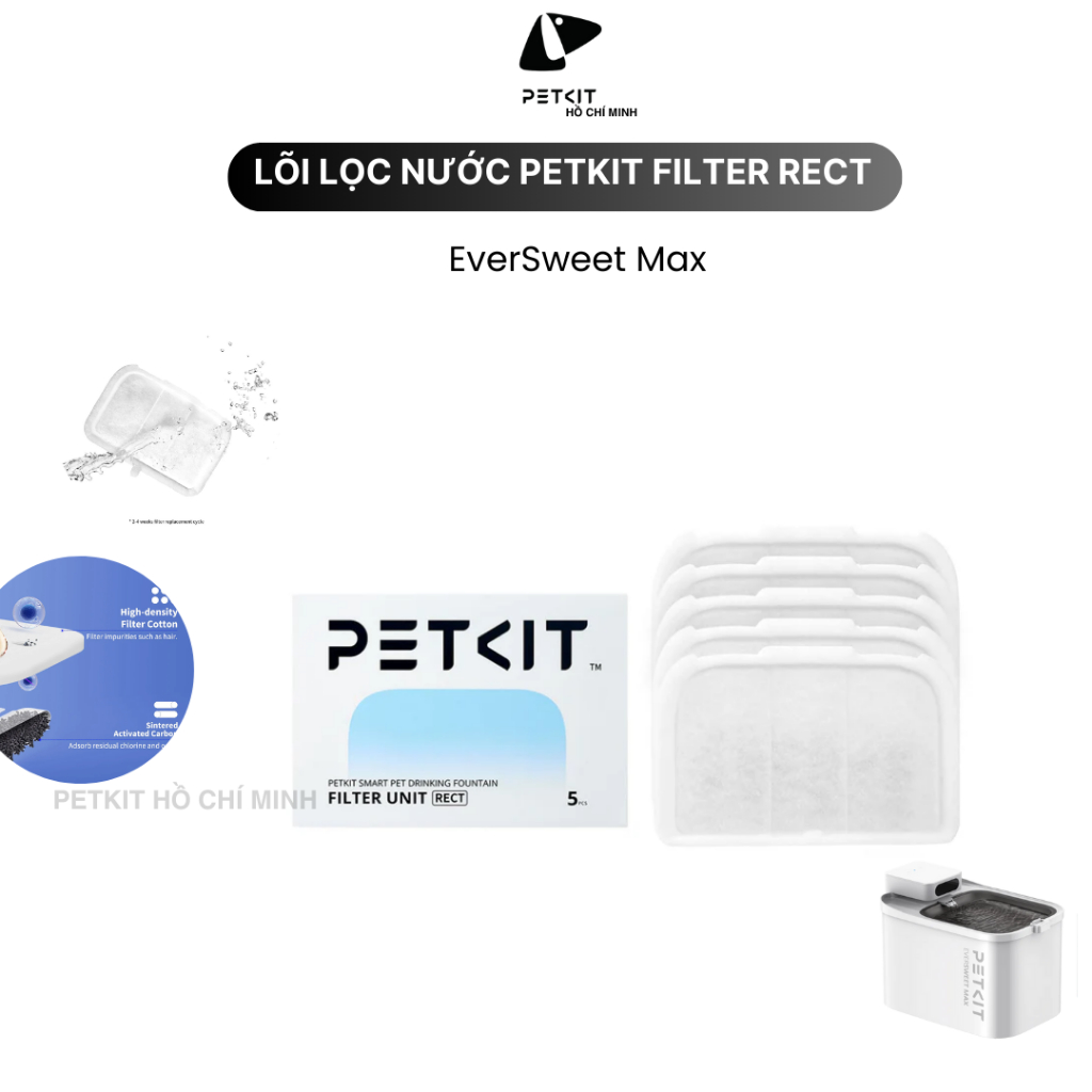 Lõi Lọc Nước PETKIT Cho Máy Lọc Nước Cho Chó Mèo PETKIT Eversweet Max ...