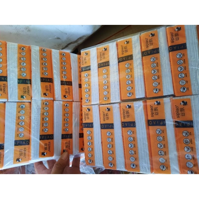 Bịch 10 gói giấy gấu trúc trắng siêu dai mềm mại hàng chất lượng