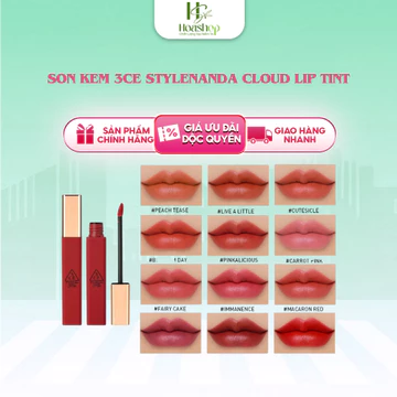 Son Kem 3CE Stylenanda Cloud Lip Tint