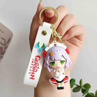 Móc khóa Genshin Impact 3D siêu dễ thương - Aether, Venti, Kazuha, Kaeya, Mona, Barbara, Xiao, Qiqi