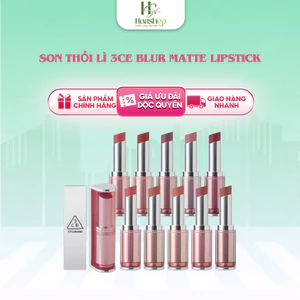 Son Thỏi Lì 3.C-E Blur Matte Lipstick