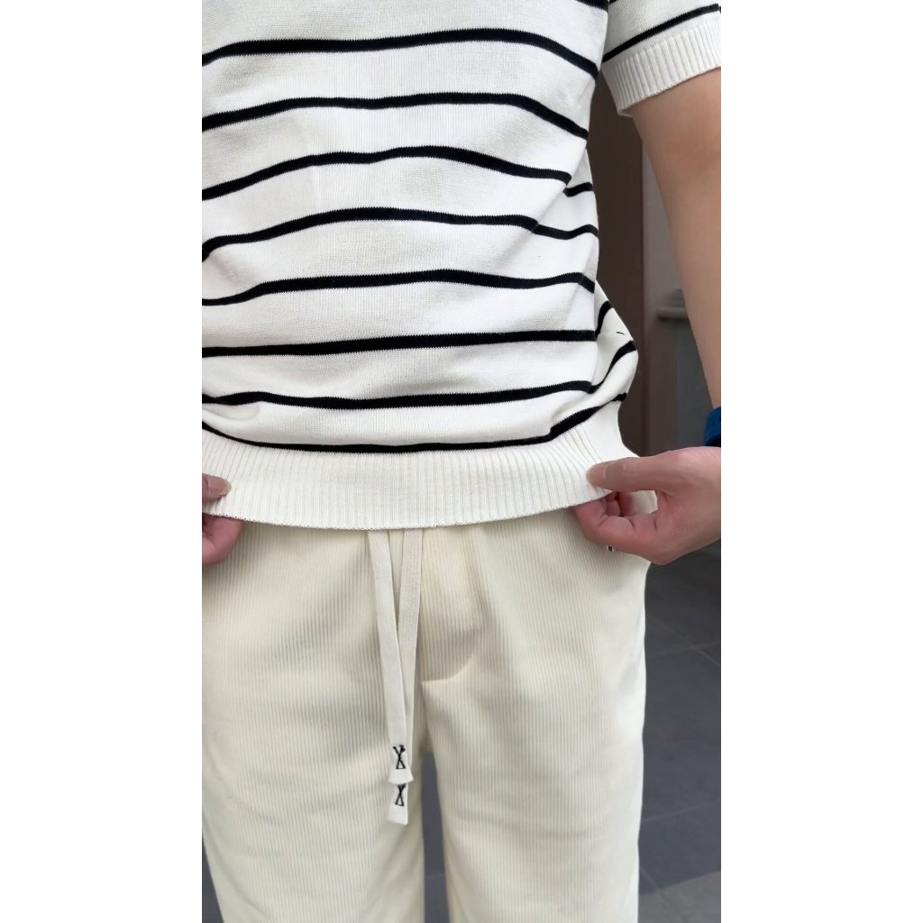 Ảnh Áo Len Dệt Kim Cổ Tròn Nam BASIC SUKIYA Chất Sợi Cotton Cao Cấp Mềm Mịn Thoáng Mát AL80 4