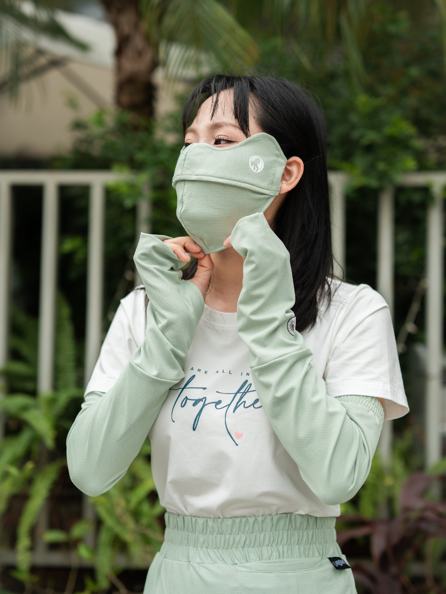 Ảnh LAROMA khẩu trang chống nắng 2 lớp UPF50+ | Làm mát | Vải thơm | Kháng khuẩn 4