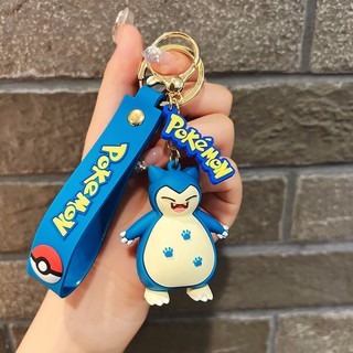 Móc Khóa Pokemon 3D Siêu Đáng Yêu: Pikachu, Charmander, Squirtle, Bulbasaur, Psyduck, Jigglypuff