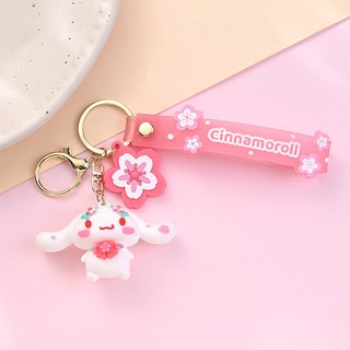 Móc Khóa Sanrio 3D Siêu Dễ Thương - My Melody, Kuromi, Hello Kitty, Pompompurin, Quà Tặng