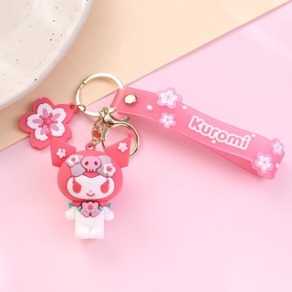 Móc Khóa Sanrio 3D Siêu Dễ Thương - My Melody, Kuromi, Hello Kitty, Pompompurin, Quà Tặng
