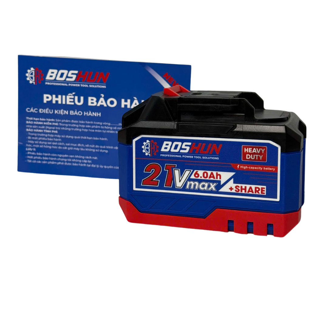 Combo Máy Siết Bulong 400Nm Và Máy Khoan Pin 13mm Boshun Động Cơ Không Chổi Than Lõi Đồng