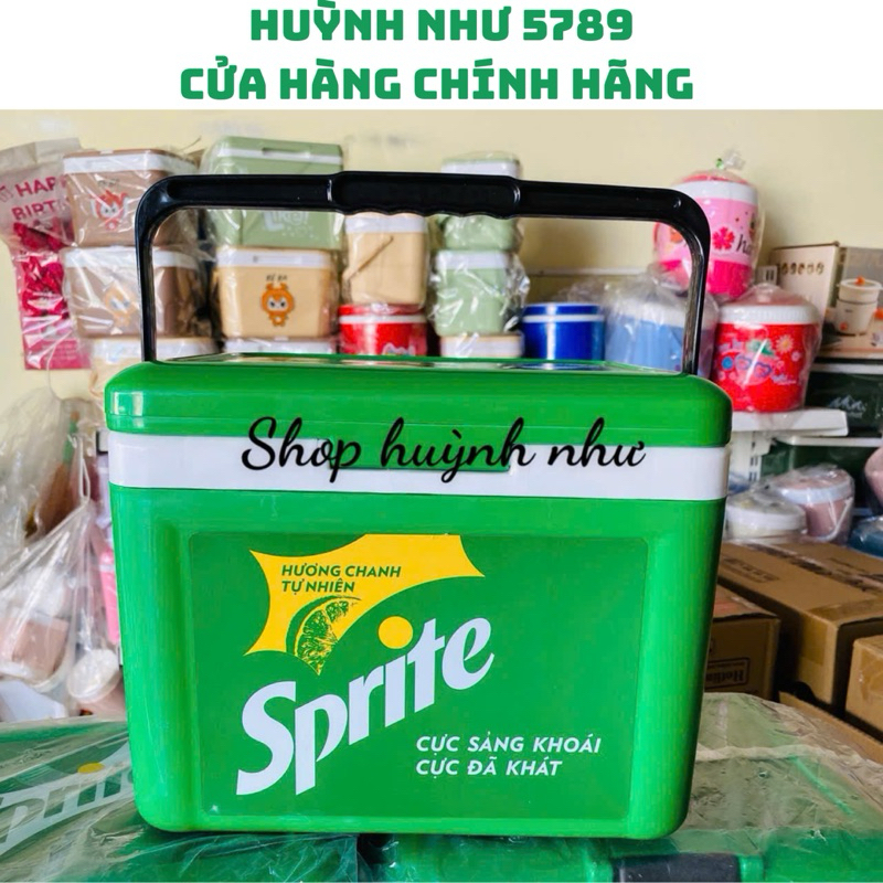 [CHÍNH HÃNG]Thùng đá 8 sprite /CoCa cola + 1 6 6 4 +tu bo rg giữ lạnh ...