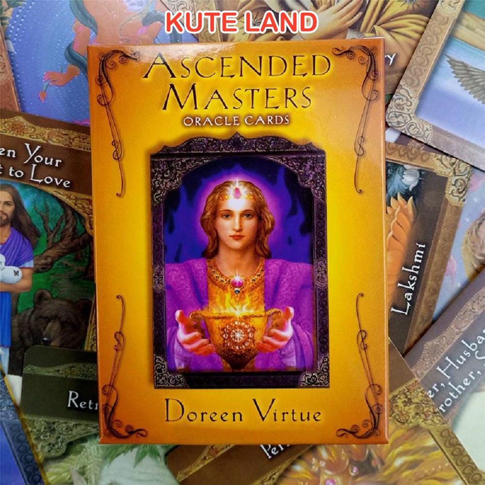 Bộ Bài Oracle Ascended Masters 44 Lá Bài Tặng Đá Thanh Tẩy TR-E-61 ...