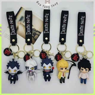 Móc Khóa Anime Death Note Chibi - Ryuk, Rem, Light, L - Quà tặng - keychain