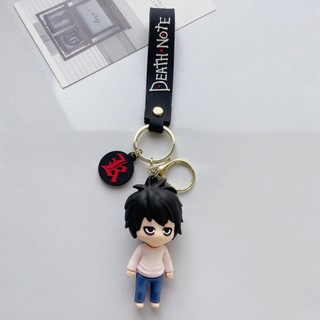 Móc Khóa Anime Death Note Chibi - Ryuk, Rem, Light, L - Quà tặng - keychain