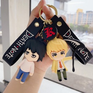 Móc Khóa Anime Death Note Chibi - Ryuk, Rem, Light, L - Quà tặng - keychain