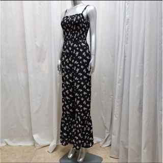 Jumsuit hai dây ống loe vnxk dư Francesca's M(N85-90cm)