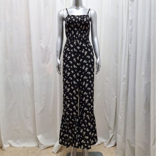 Jumsuit hai dây ống loe vnxk dư Francesca's M(N85-90cm)