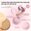 Cushion kèm phấn phủ 2in1 Menow Cushion Powder Cream Pink Series 17g
