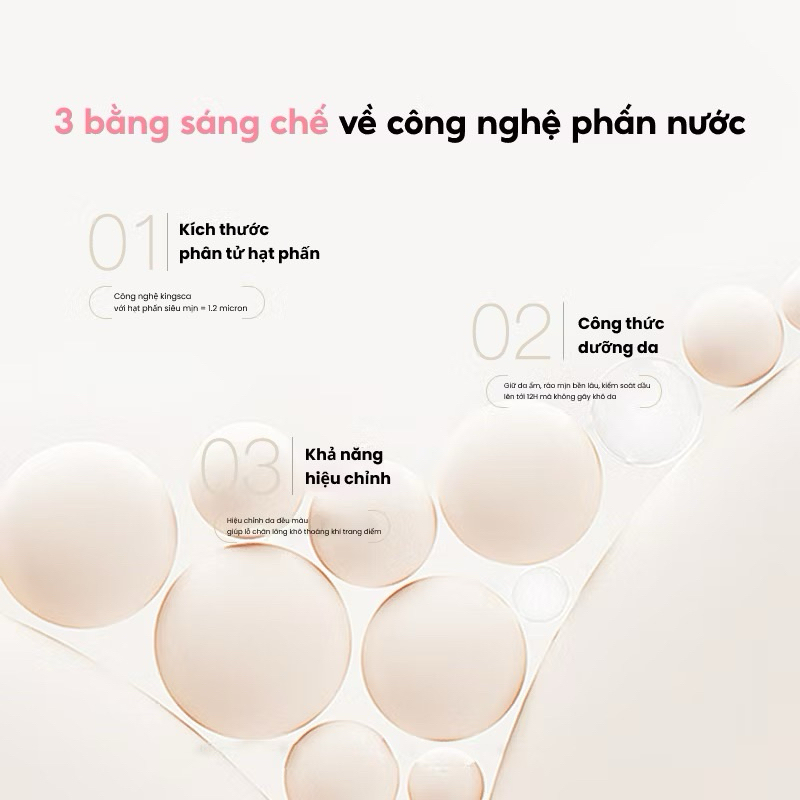 [KOL x MENOW] Cushion kèm phấn phủ 2in1 Menow Cushion Powder Cream Pink Series 17g