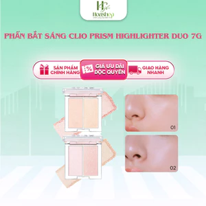 Phấn Bắt Sáng Clio Prism Highlighter Duo 7G