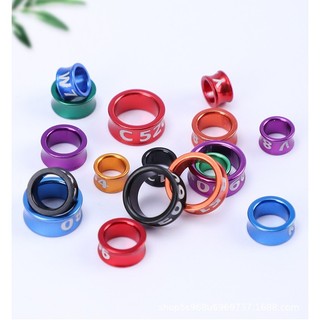 Vòng Nhẫn Đeo Chân Chim Cảnh Vẹt 3/4/4.7/5/6/7/8mm - Chất Nhôm, Dễ Dàng Tháo Lắp
