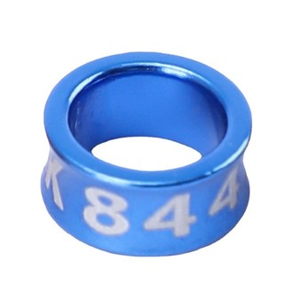 Vòng Nhẫn Đeo Chân Chim Cảnh Vẹt 3/4/4.7/5/6/7/8mm - Chất Nhôm, Dễ Dàng Tháo Lắp