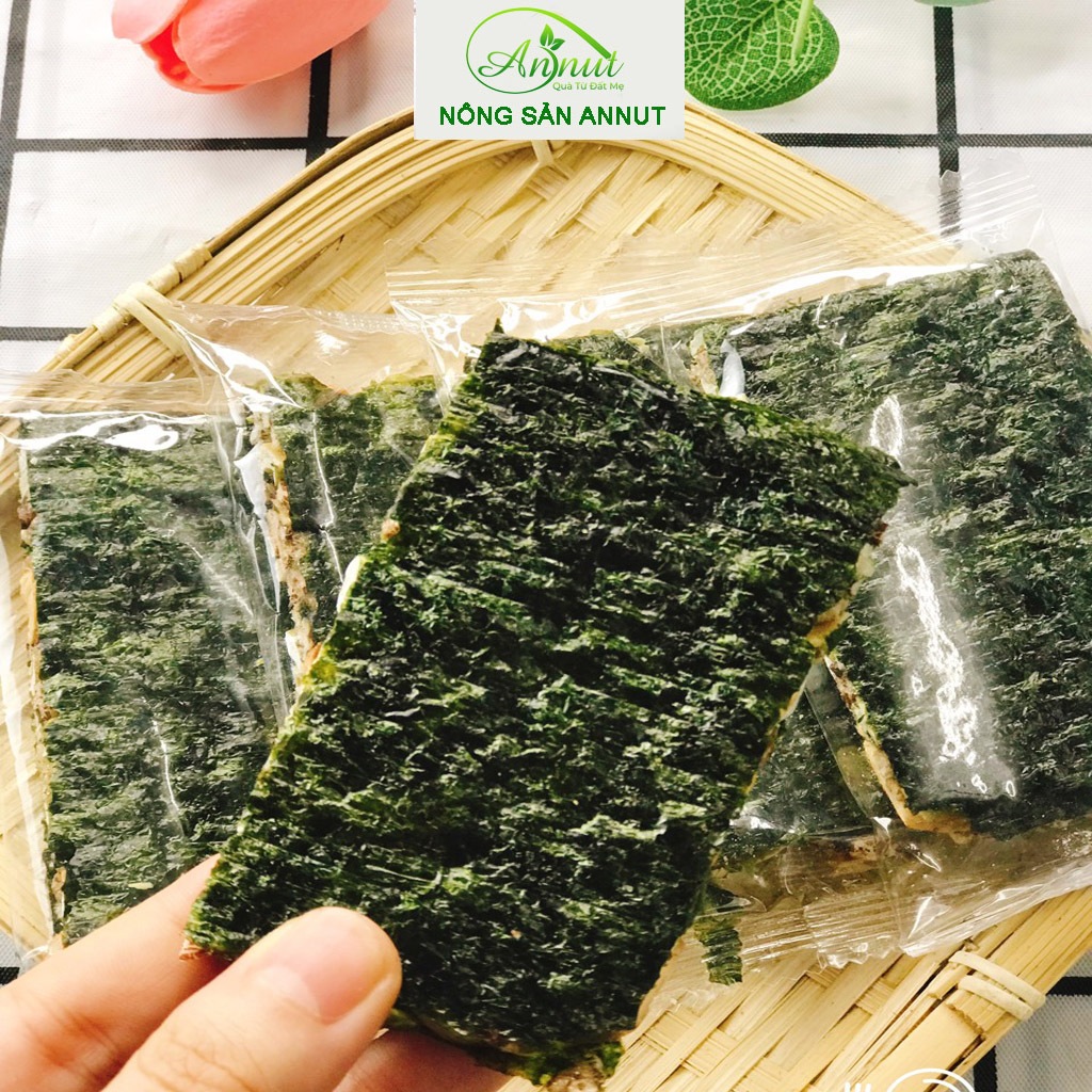 Rong biển kẹp hạt dinh dưỡng siêu hạt Annut - Snack rong biển Eat clean ...