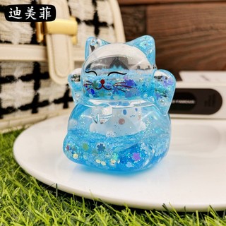 Tượng Mèo Thần Tài Nước Dầu - Trang Trí Bàn Học , Bàn làm Việc - Cầu Lộc , Cầu An Lành Cho Gia Chủ