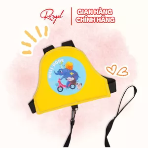 Dây dắt bé đi dạo, dây dắt chống lạc cho bé Royal có họa tiết đa dạng khóa cài chắc chắn