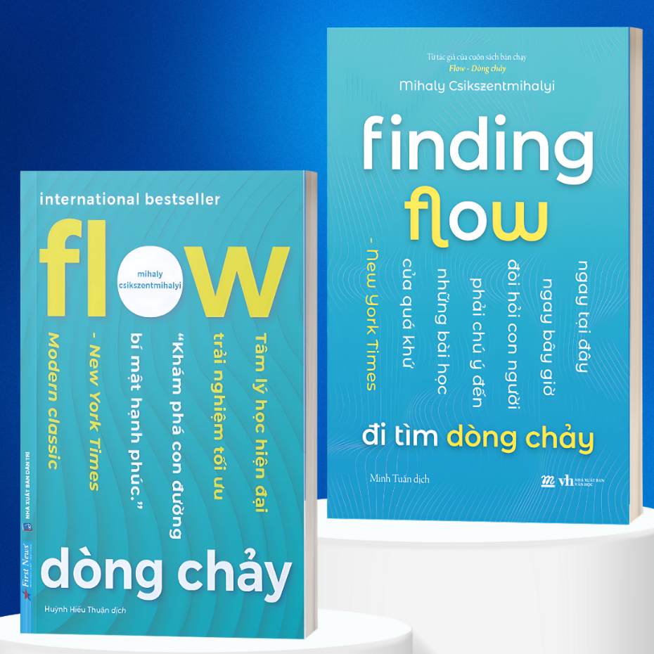 Bộ Sách: Flow - Dòng Chảy (First News) + Finding Flow - Đi Tìm Dòng ...