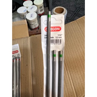 ( Hộp 12 cái ) Dũa Xích Máy Cưa Oregong 4.0 4.8 5.5mm