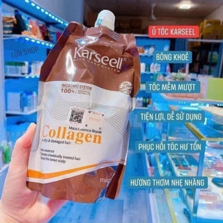 Kem ủ tóc phục hồi siêu mượt Collagen Karseell Maca 500ML