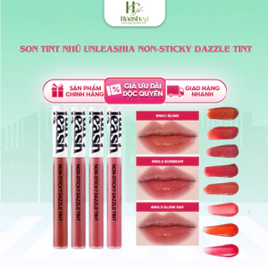 Son Tint Lì Lấp Lánh UNLEASHIA NONSTICKY DAZZLE TINT