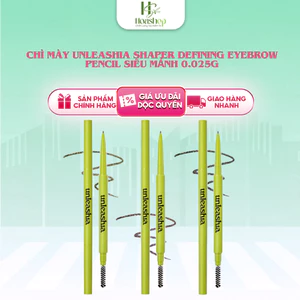 Chì mày UNLEASHIA Shaper Defining Eyebrow Pencil siêu mảnh 0.025g