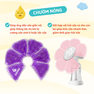 Túi Chườm Ngực Cho Mẹ Sau Sinh Coniu, Túi Chườm Nóng Lạnh Thông Tắc Tia Sữa