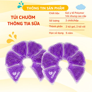 Túi Chườm Ngực Cho Mẹ Sau Sinh Coniu, Túi Chườm Nóng Lạnh Thông Tắc Tia Sữa