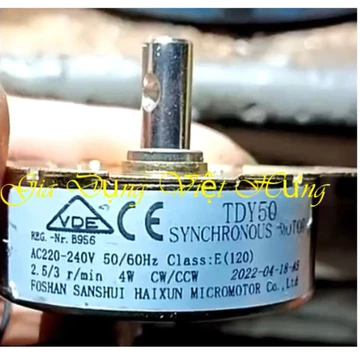 Túp năng điện (Motor đảo gió) 220V quạt tản jiplai -Nhông điện quạt tốt 220v - mô tơ đảo quạt hộp jiplai