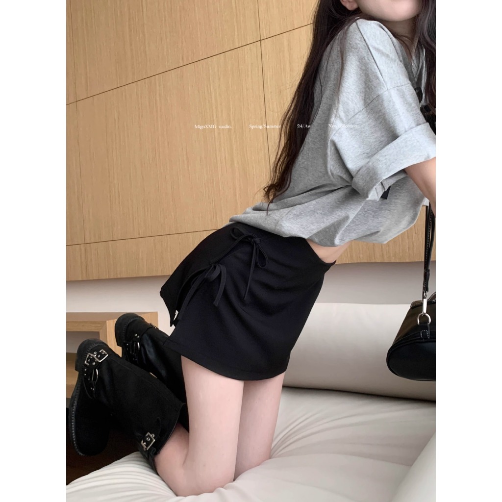 Quần Short Đùi form Váy Nữ Cạp Cao, Sooc Nữ 2 Lớp BIGSIZE, Vải Chéo Thái  Chuẩn Form