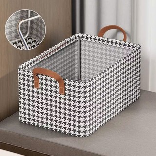 Hộp Đựng Đồ Giúp Sắp Xếp Đồ Gọn Gàng,Hộp Vải Chắc Chắn Tiện Lợi Cho Mọi Nhà - HỘP VẢI KHUNG SẮT CÓ ĐẾ LÓT CHỐNG ẨM