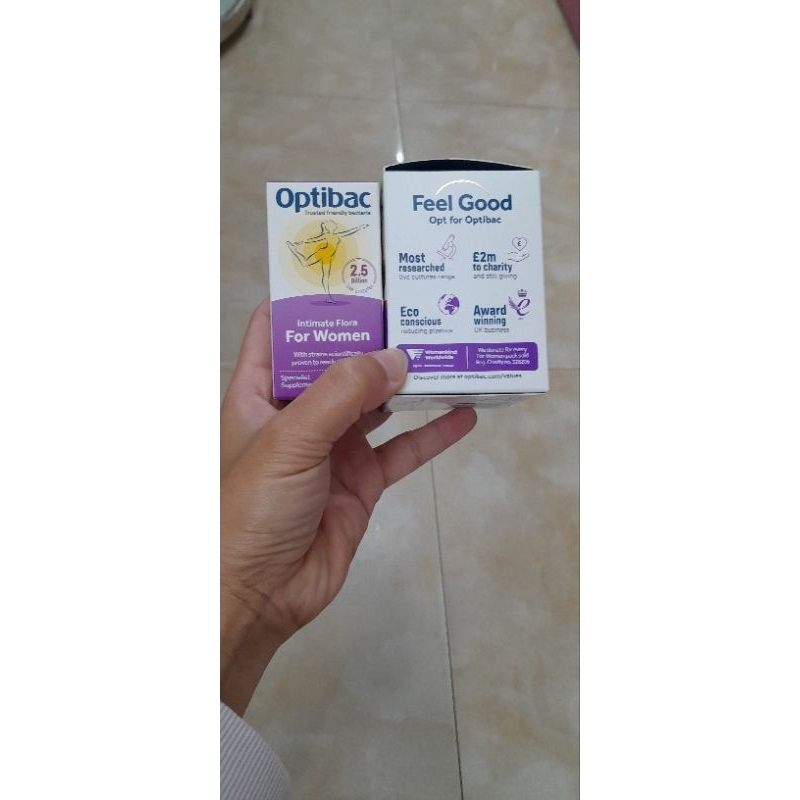 [TEM PHỤ] MEN VI SINH OPTIBAC PROBIOTICS TÍM 14V, 30V và 90V